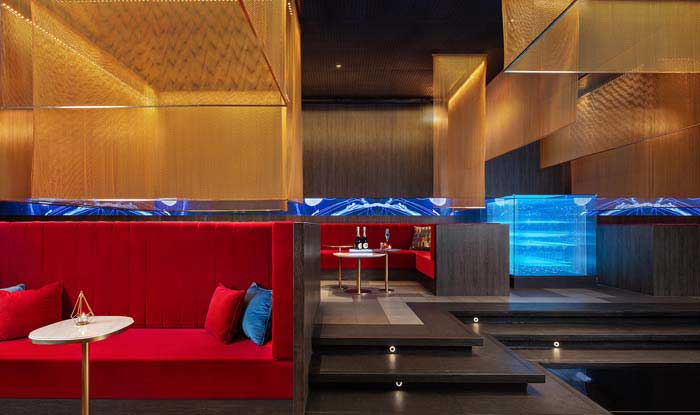 1200m2郑州西餐厅设计装修效果图