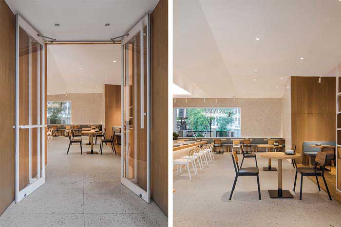 180m2郑州快餐厅设计效果图