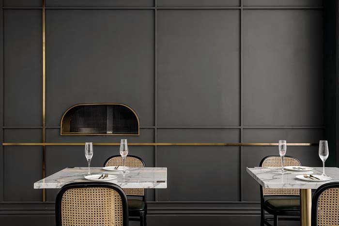 210m2许昌西餐厅装修设计效果图