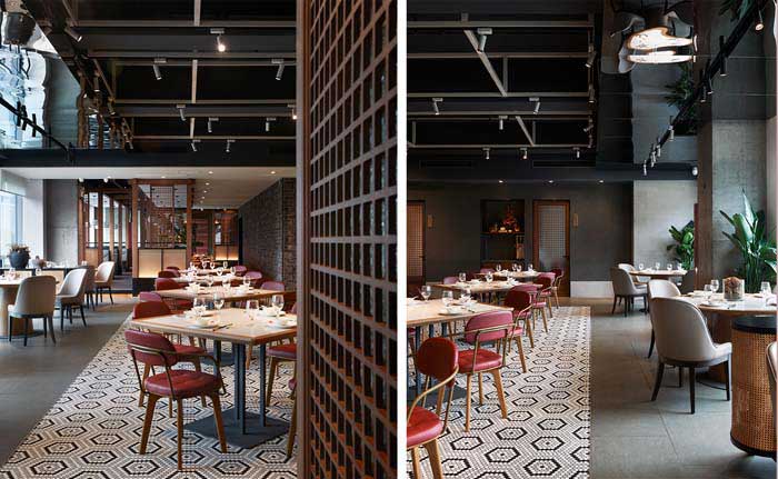 680m2郑州中式餐厅设计效果图