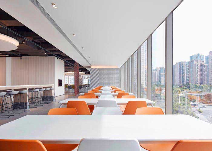 郑州学校食堂设计装修效果图【1600m2】