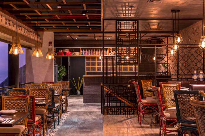 600m2焦作精品中餐厅设计装修效果图