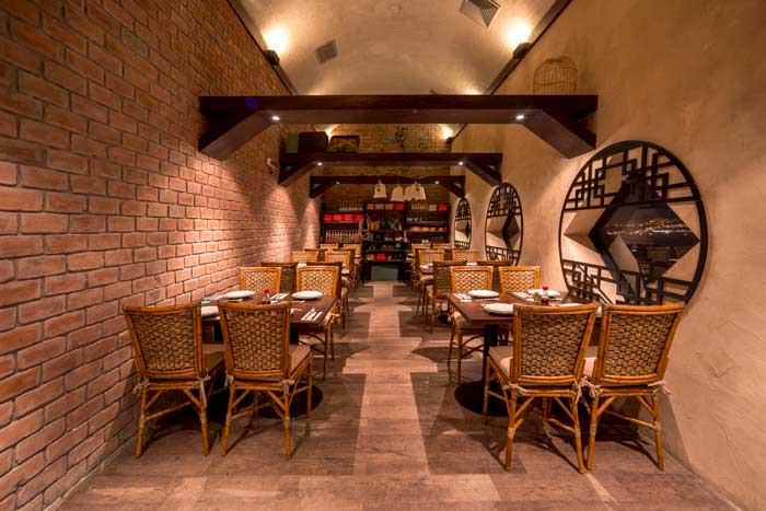 600m2焦作精品中餐厅设计装修效果图