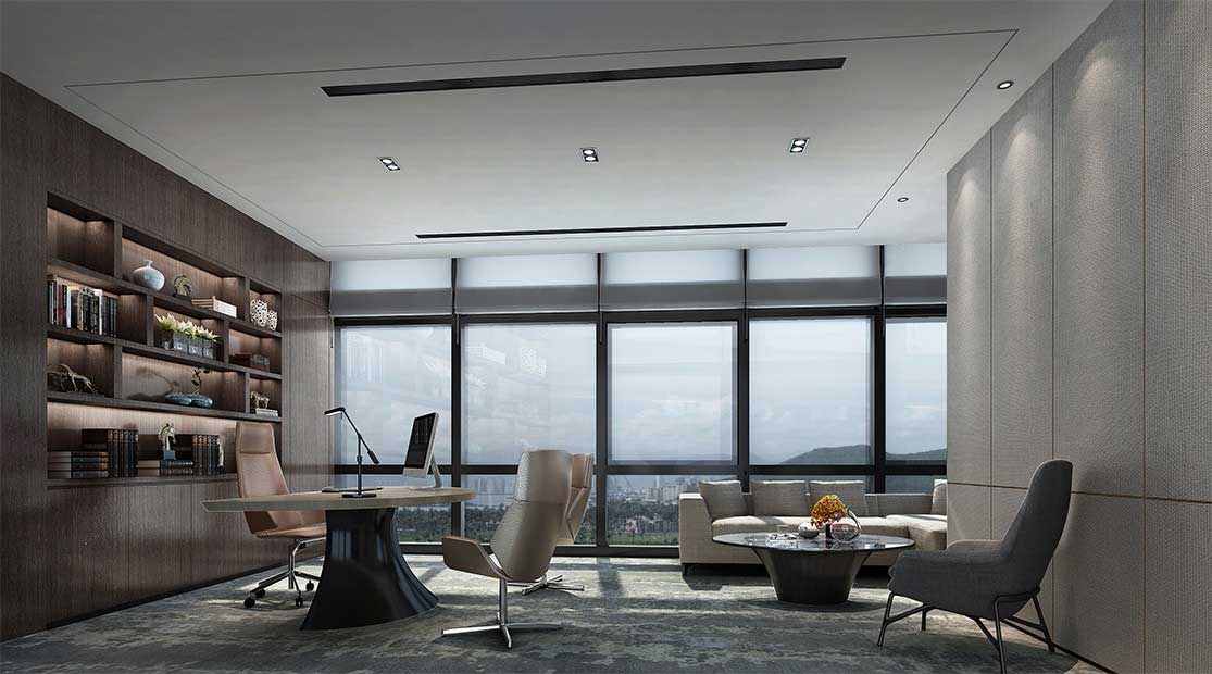 郑州办公室装修设计案例赏析