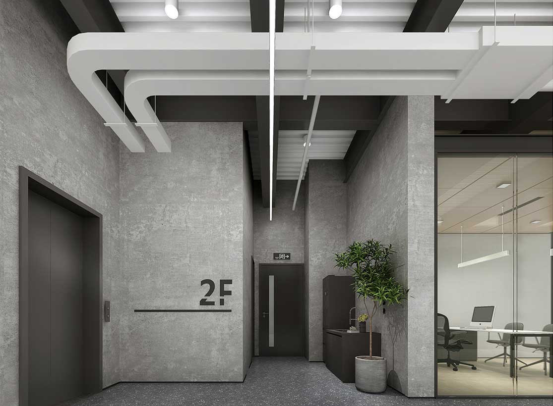 460平米郑州办公室设计装修效果图