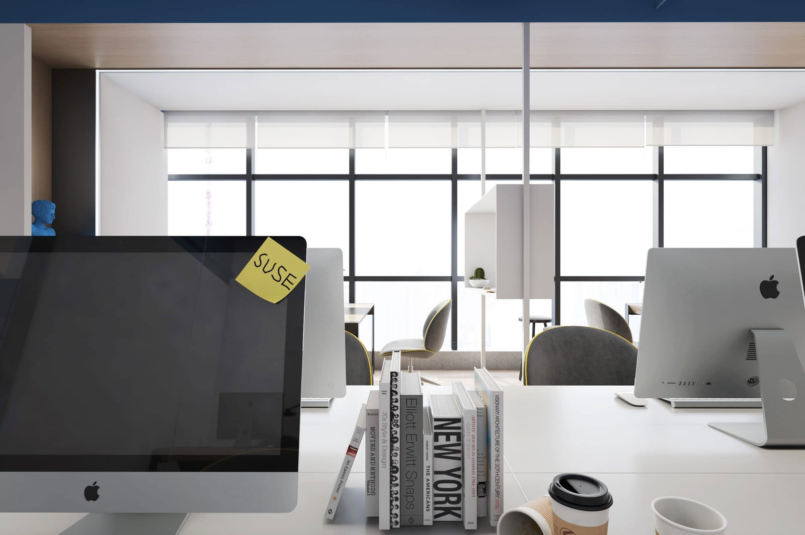 370平方郑州高端办公室设计装修施工效果图