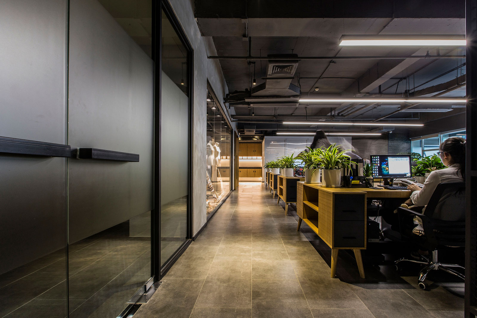 400平米郑州办公室设计装修施工案例