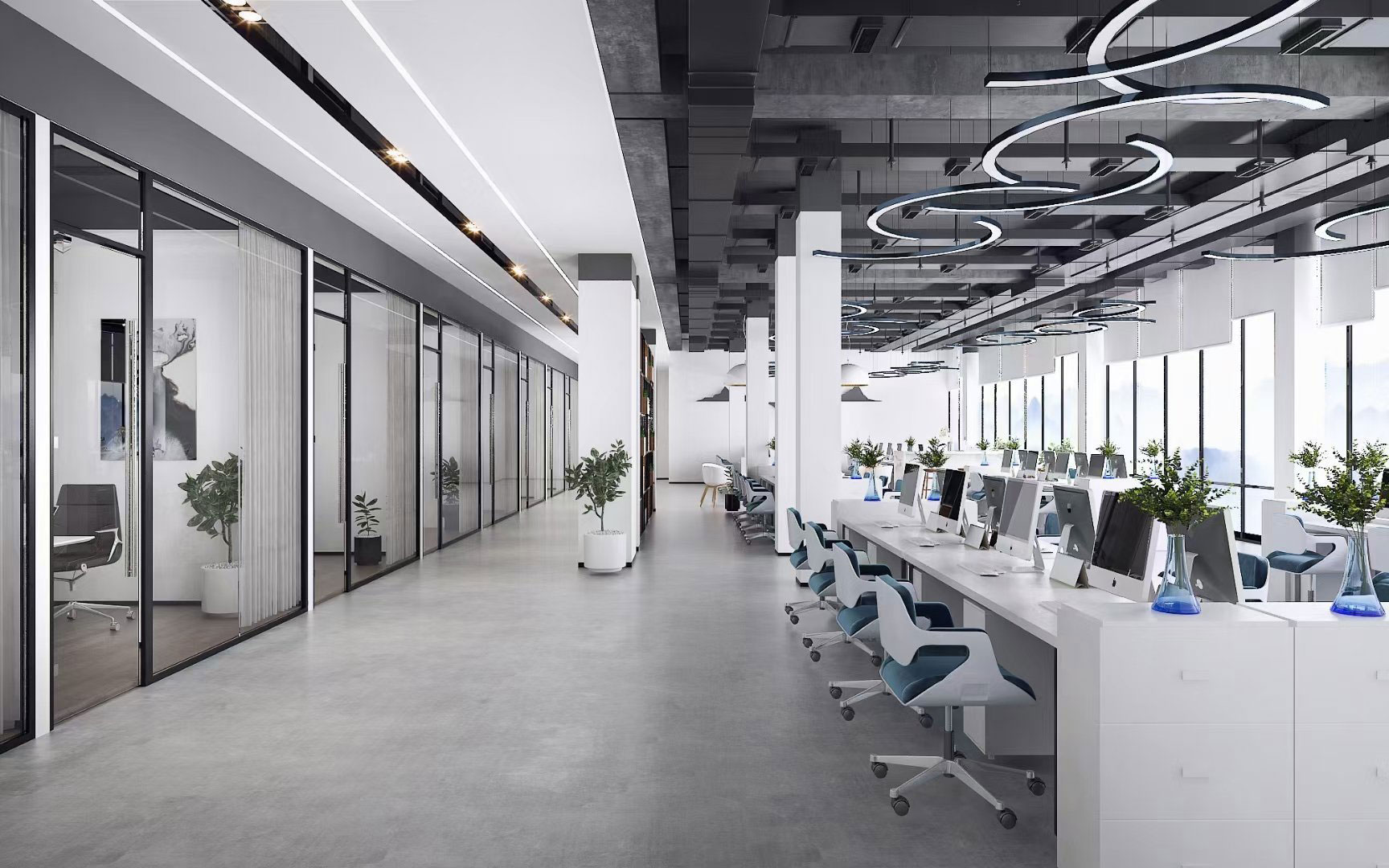 新乡工业风办公室装修设计案例