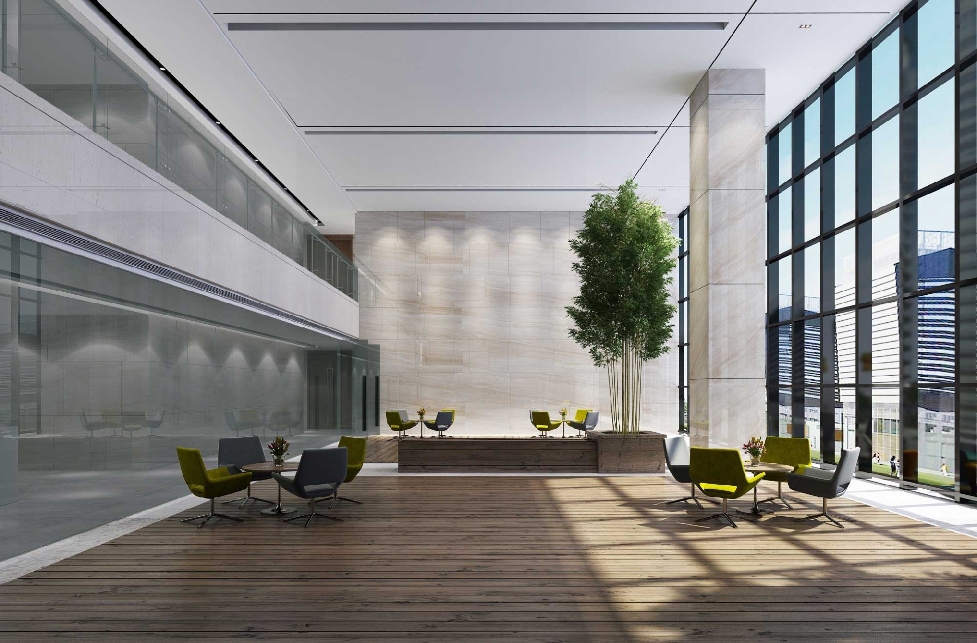 3200平米周口办公楼设计效果图