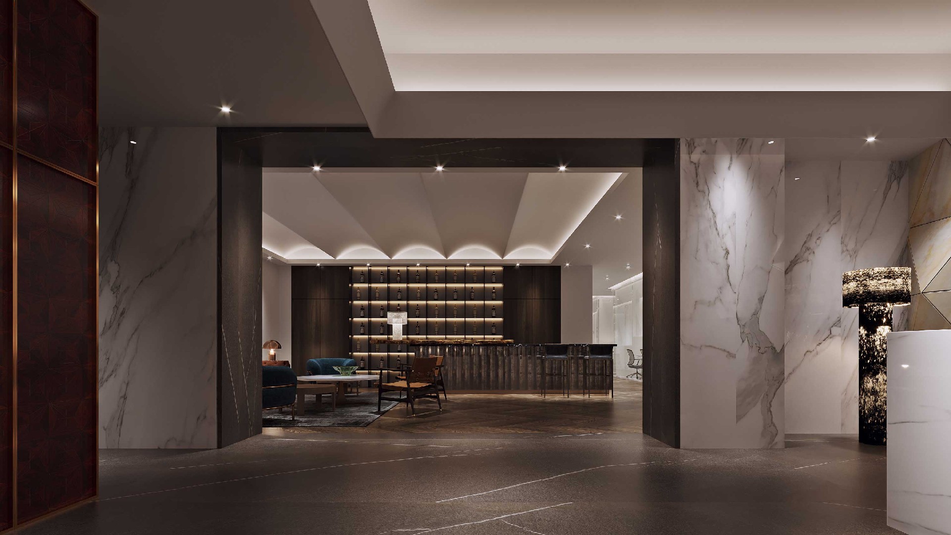 1500平米郑州高端办公室装修设计效果图