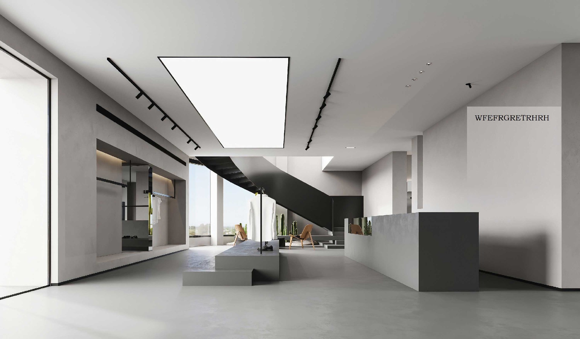 600平米郑州办公室直播间装修设计效果图