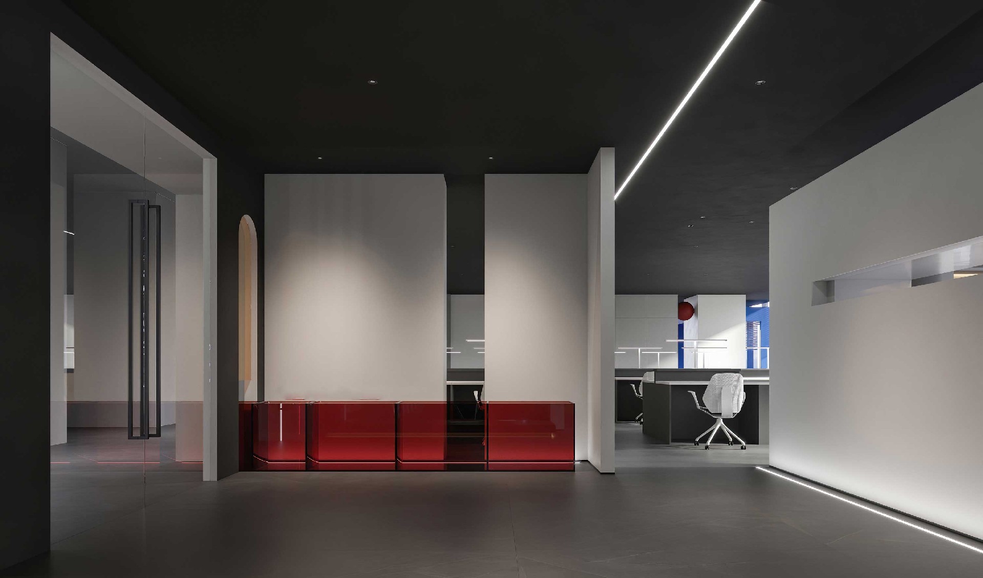 780平米郑州办公室设计装修效果图