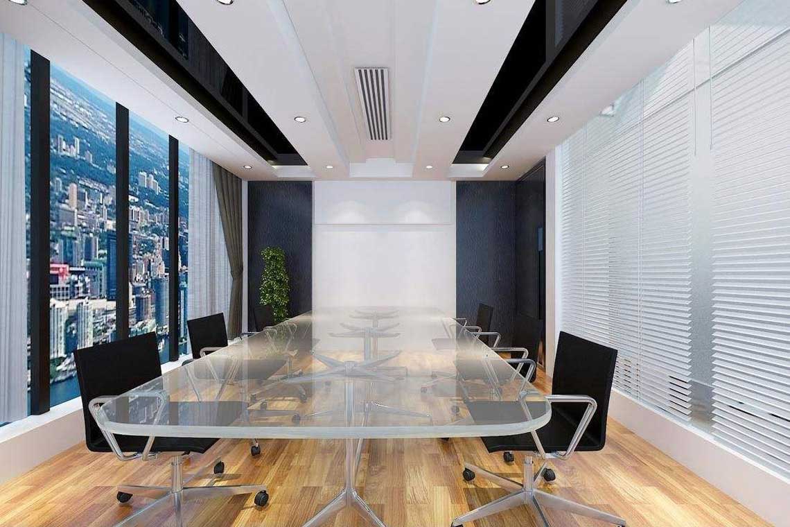 会议室设计效果图-办公室装修会议室设计图集