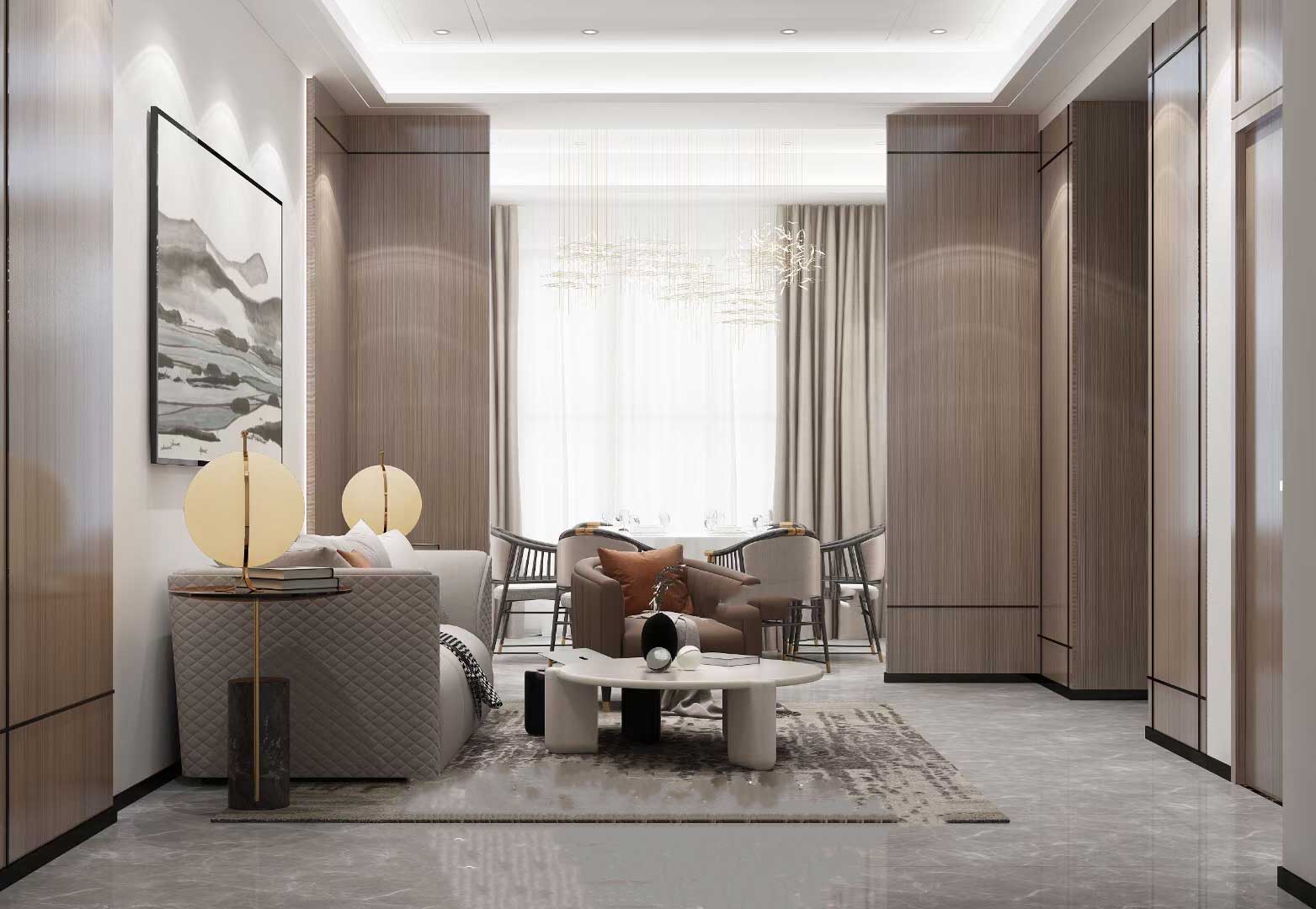 180平米郑州办公室设计装修效果图