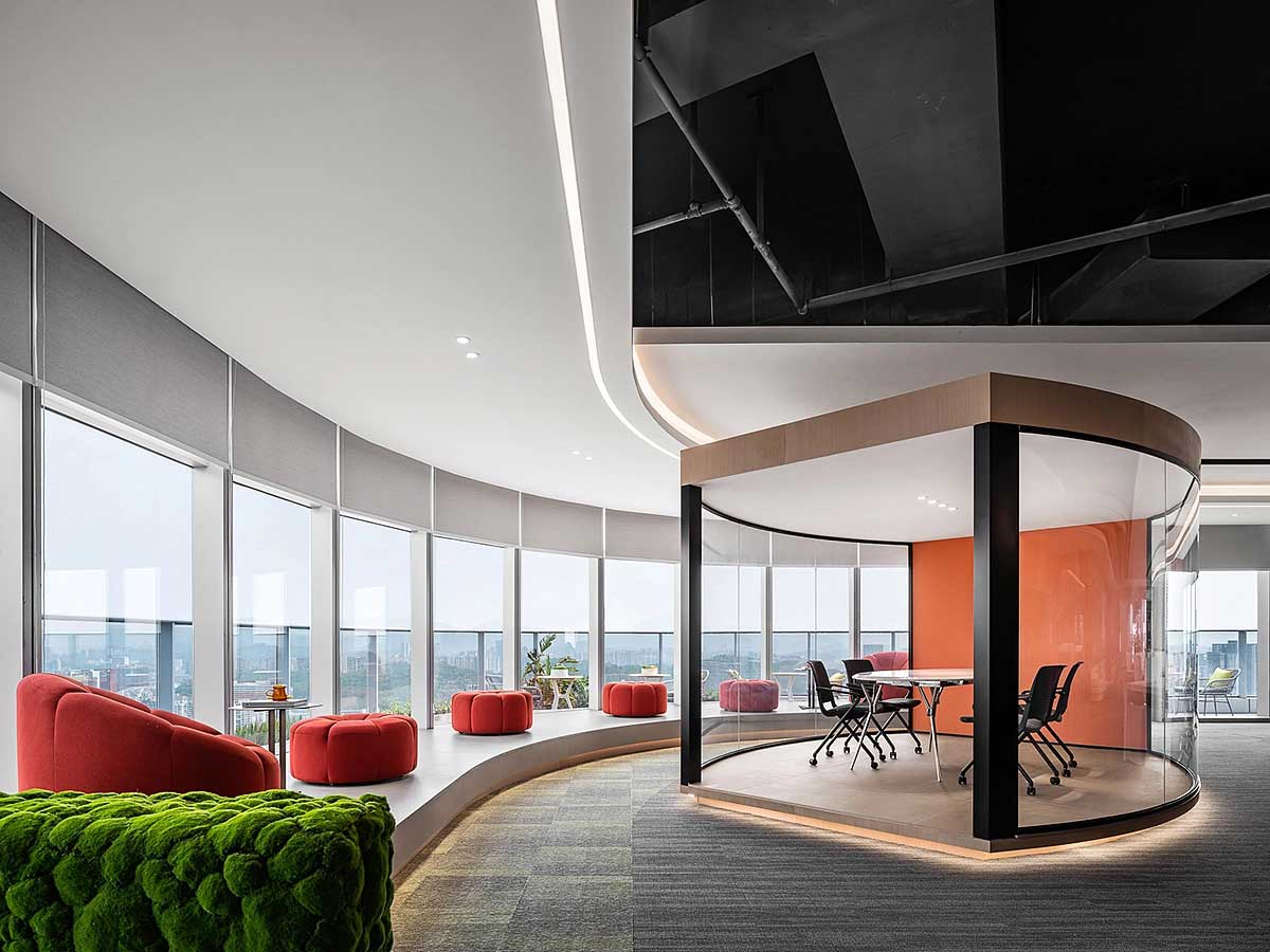 800平米郑州写字楼装修设计效果图