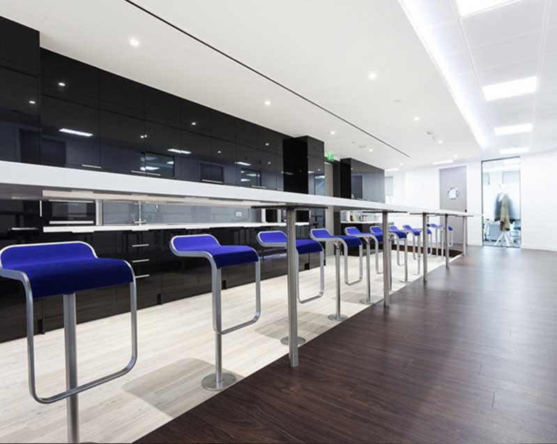 现代简约800平米办公室装修设计效果图