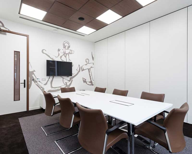 现代简约800平米办公室装修设计效果图