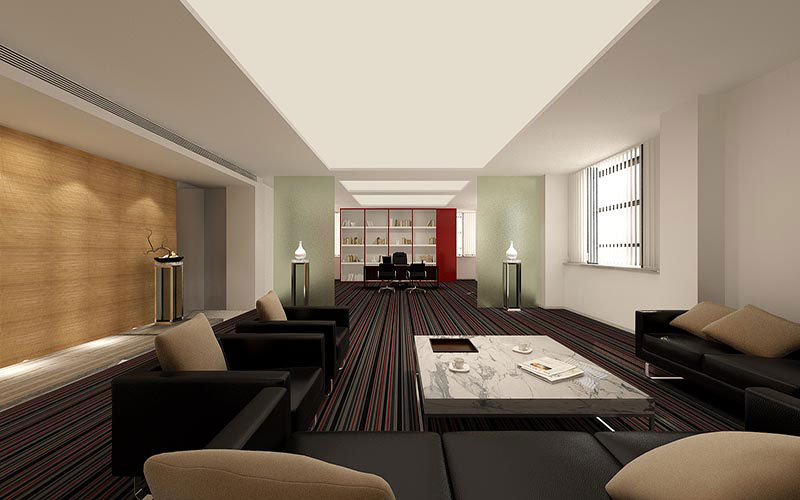 300平米办公室装修设计效果图