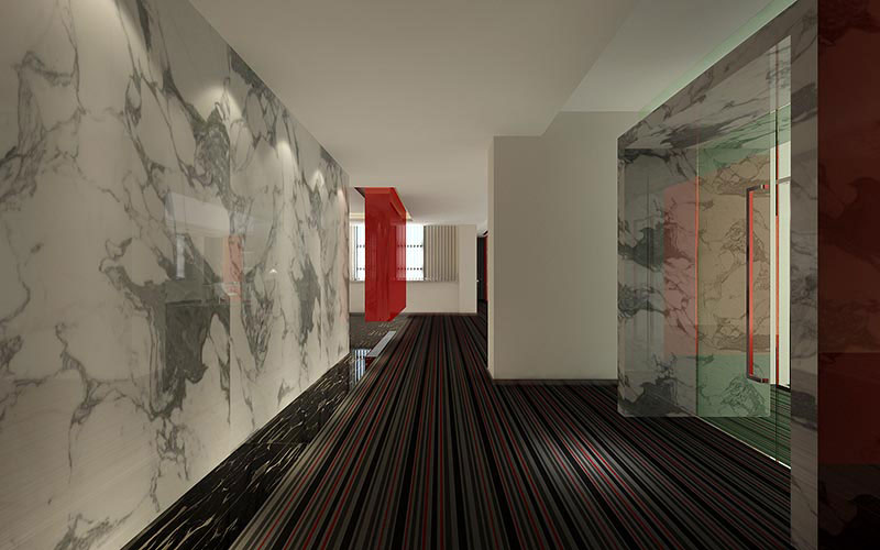 300平米办公室装修设计效果图