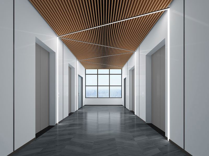 300平米办公室设计装修效果图