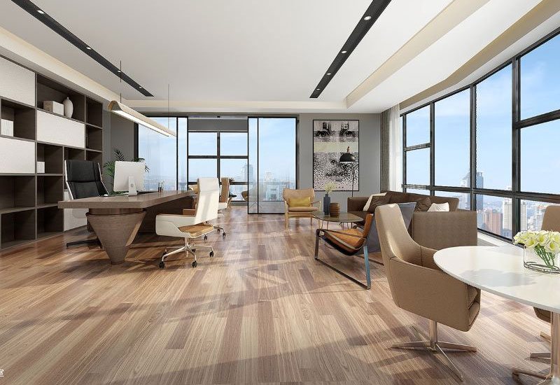 600平米办公室装修设计效果图