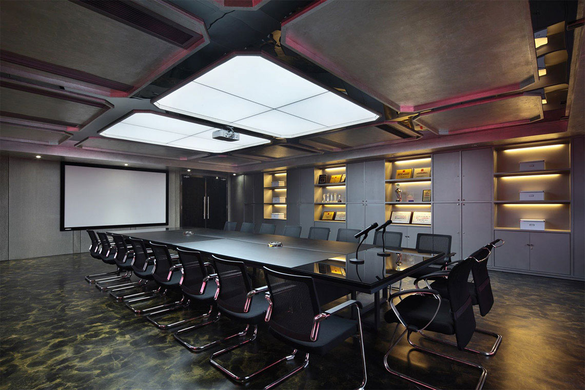 500平米郑州办公室装修设计效果图