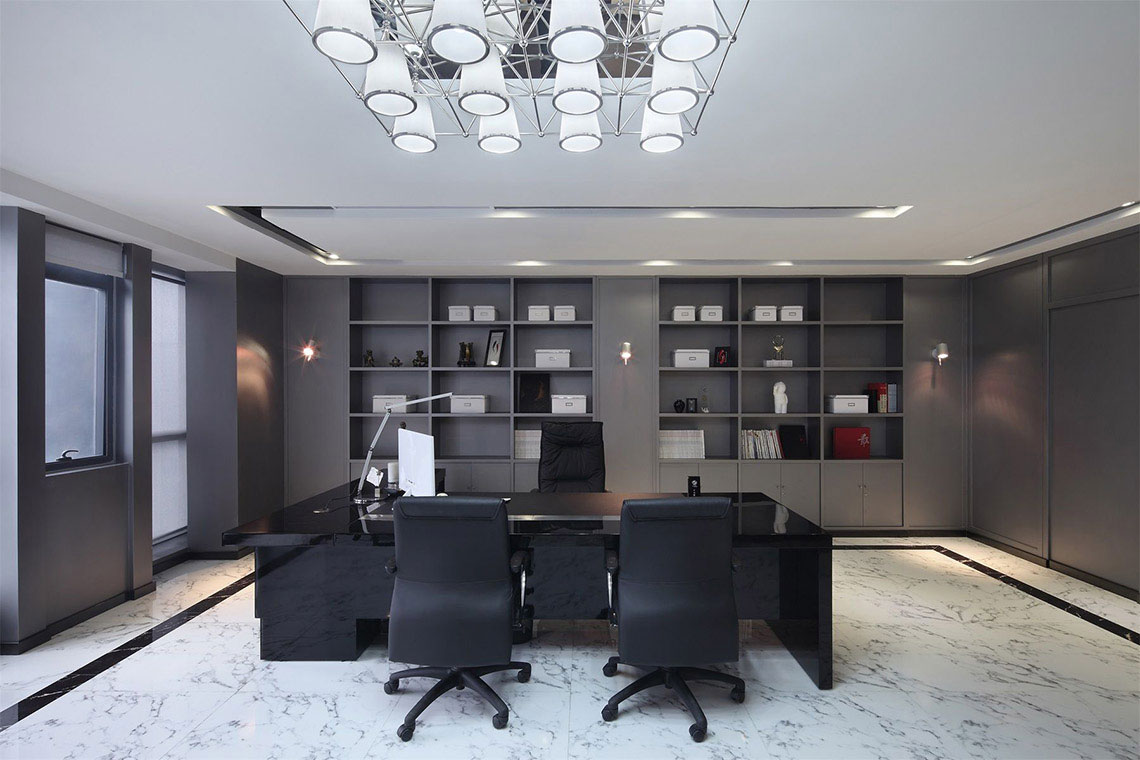 500平米郑州办公室装修设计效果图