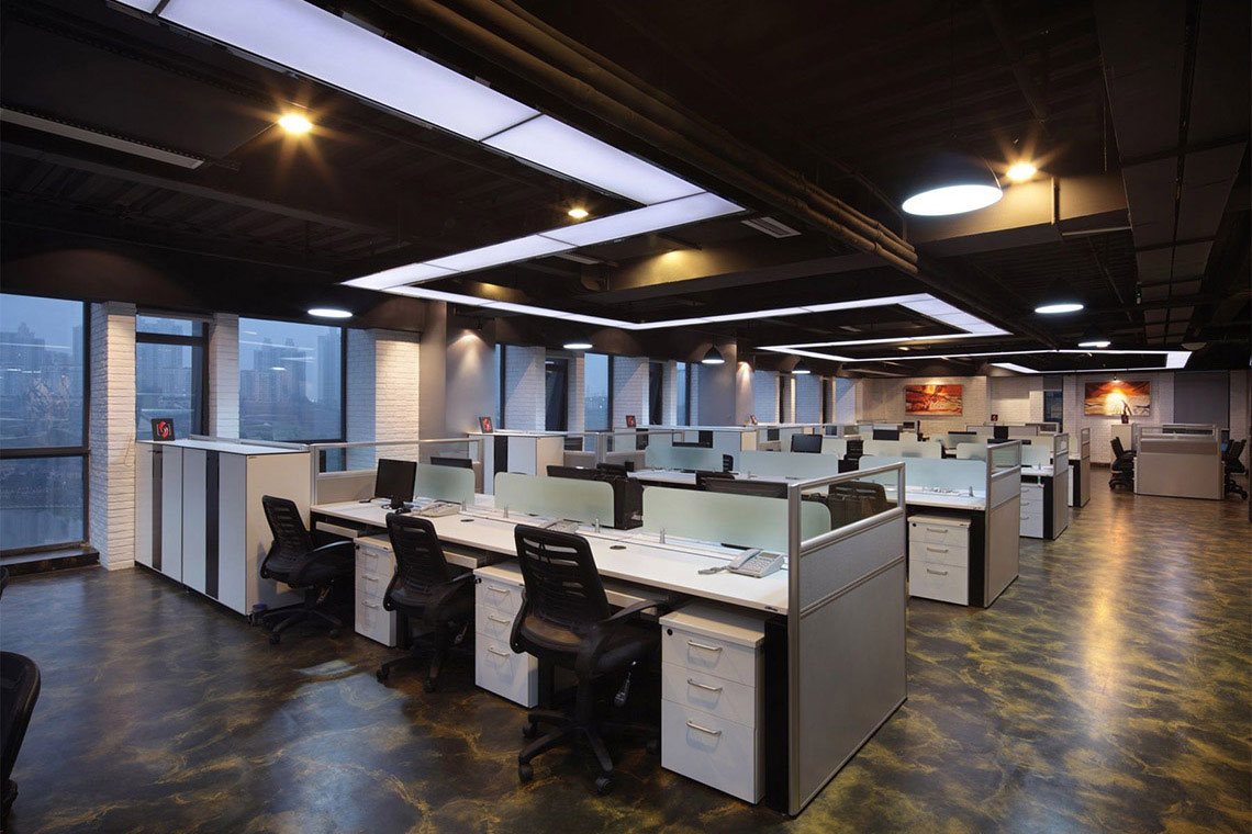 500平米郑州办公室装修设计效果图