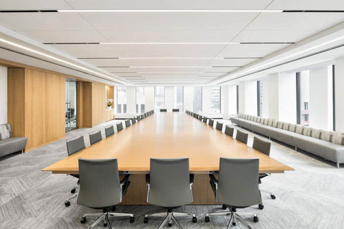 400平米外贸公司办公室设计效果图