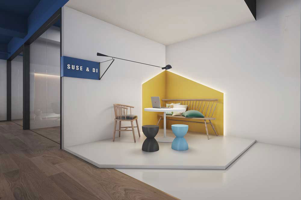 185平米郑州办公室装修设计效果图