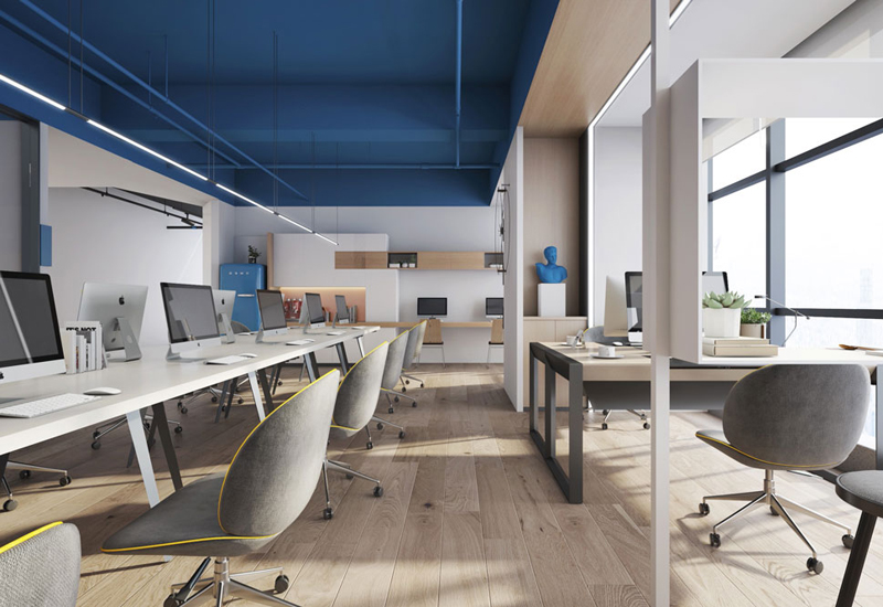 185平米郑州办公室装修设计效果图