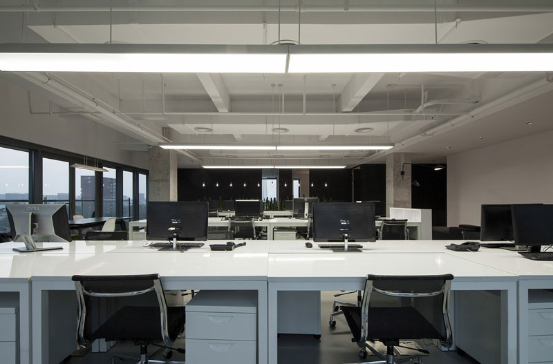 168平米郑州办公室装修设计效果图