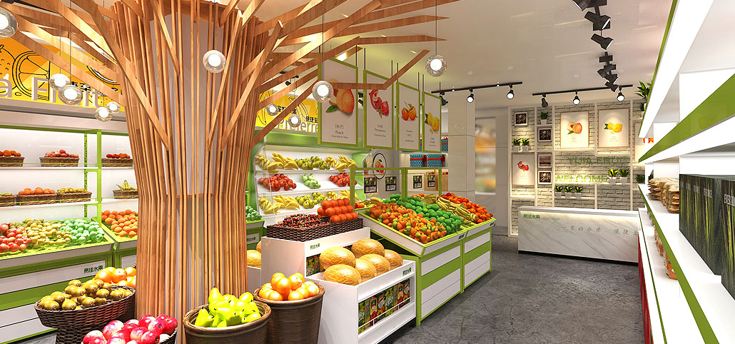 郑州小型水果店装修：营造清新自然的购物天堂