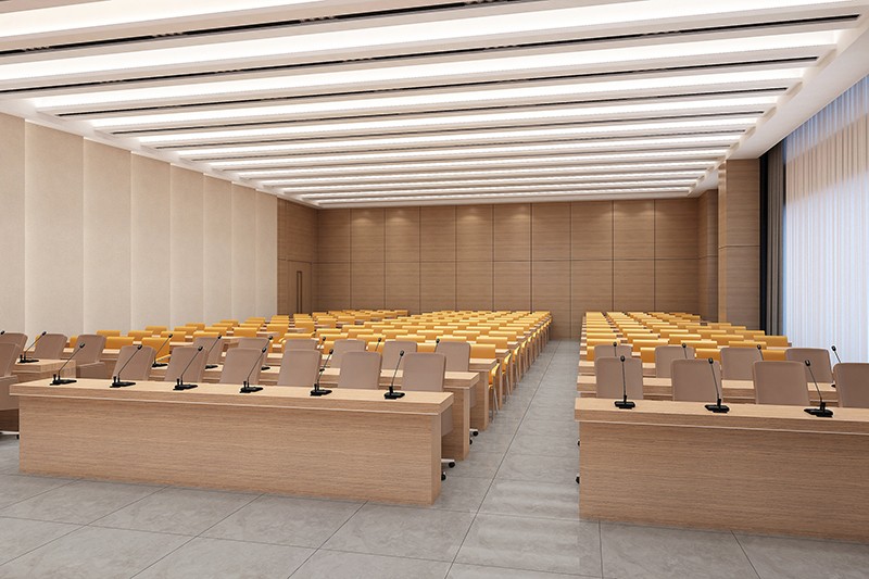 2600平米集团办公楼装修设计效果图