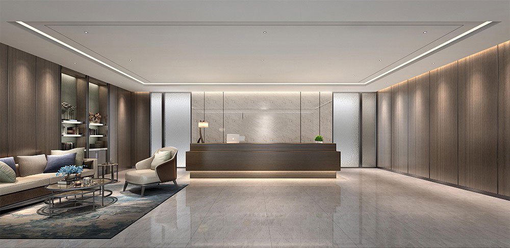 1200平米办公室装修设计效果图