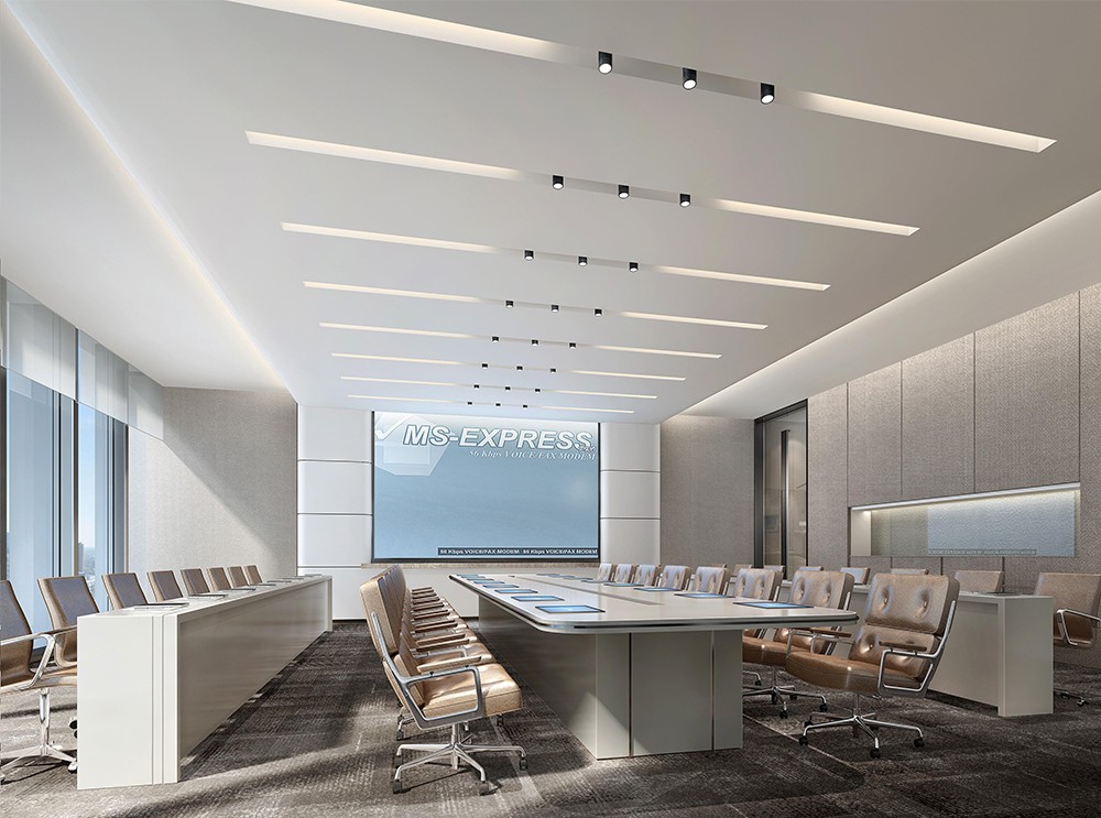 1200平米办公室装修设计效果图