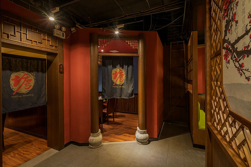 800平古典风格餐厅装修设计效果图