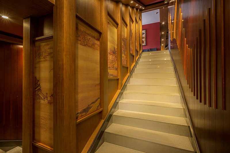 800平古典风格餐厅装修设计效果图