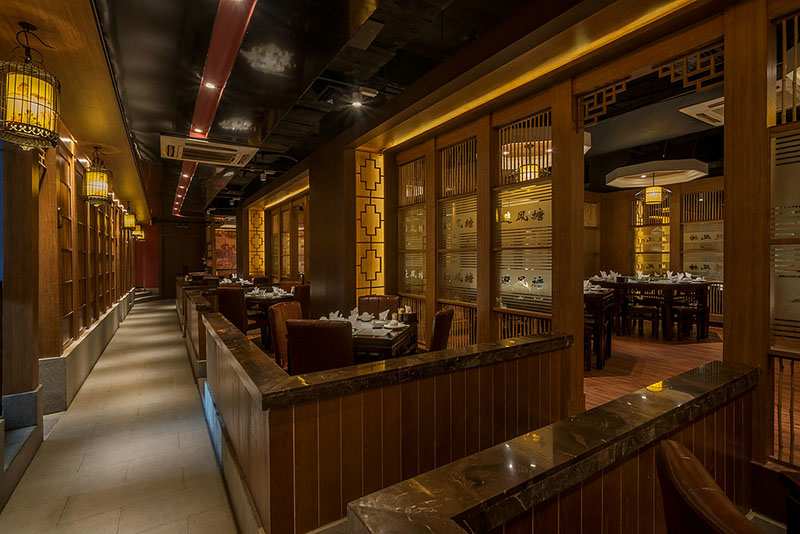 800平古典风格餐厅装修设计效果图