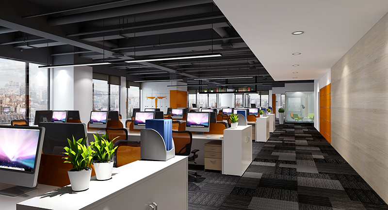 560平米办公室装修效果图
