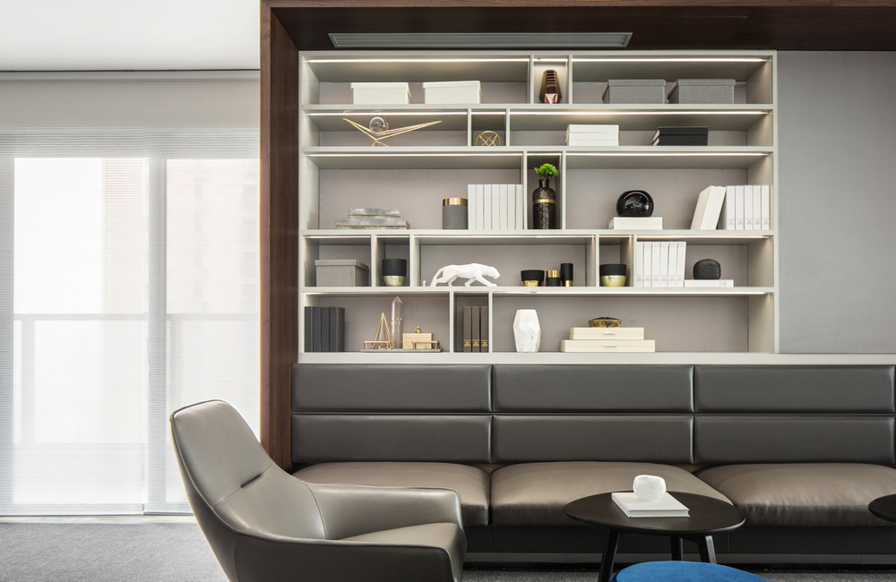 300平米写字楼办公室装修效果图