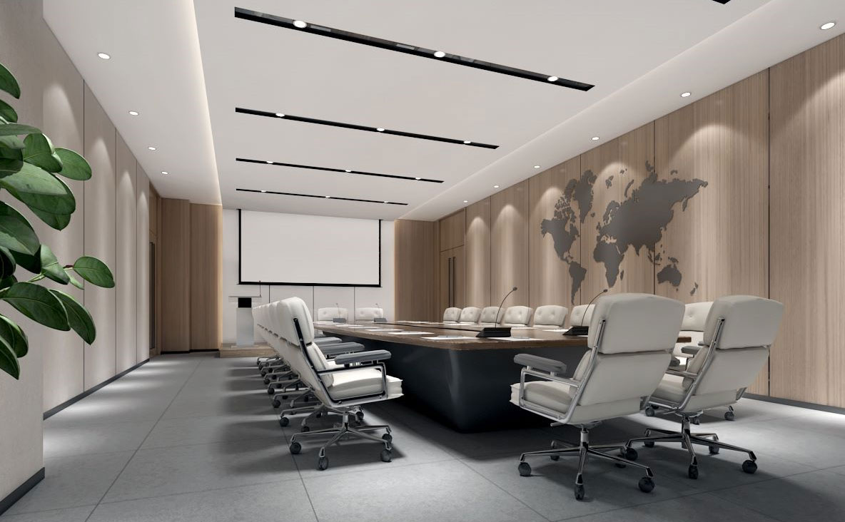 800平米郑州企业办公室装修效果图