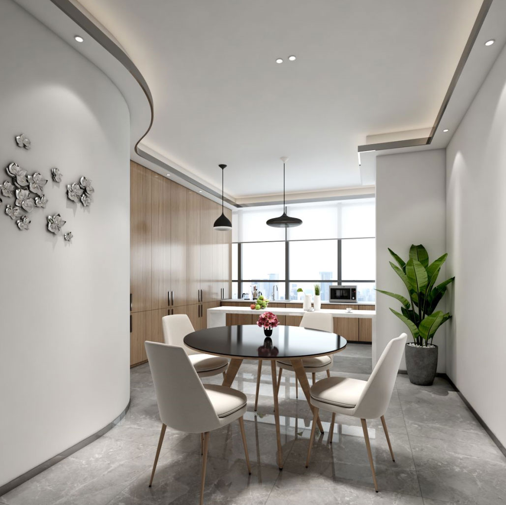 800平米郑州企业办公室装修效果图