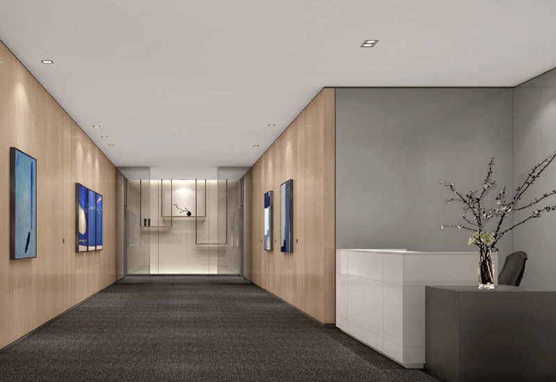 260平米办公室装修效果图