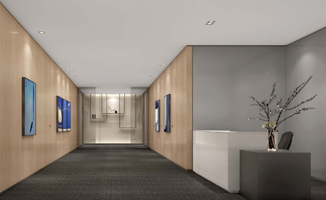 260平米办公室装修效果图