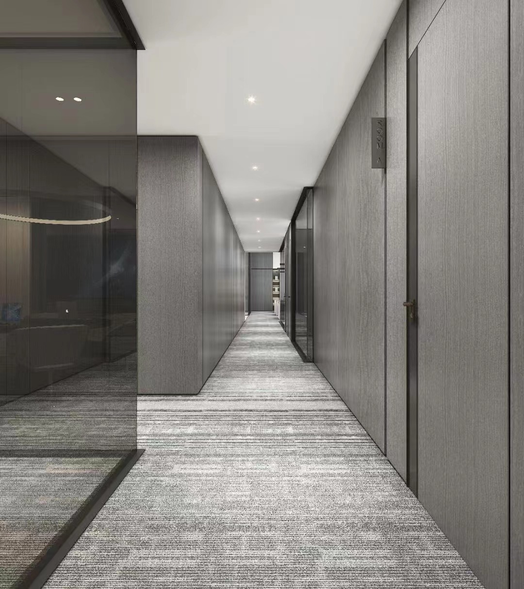 650平米办公室装修效果图