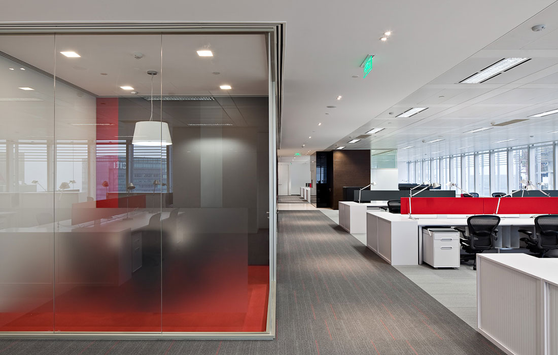 400平米办公室装修设计效果图