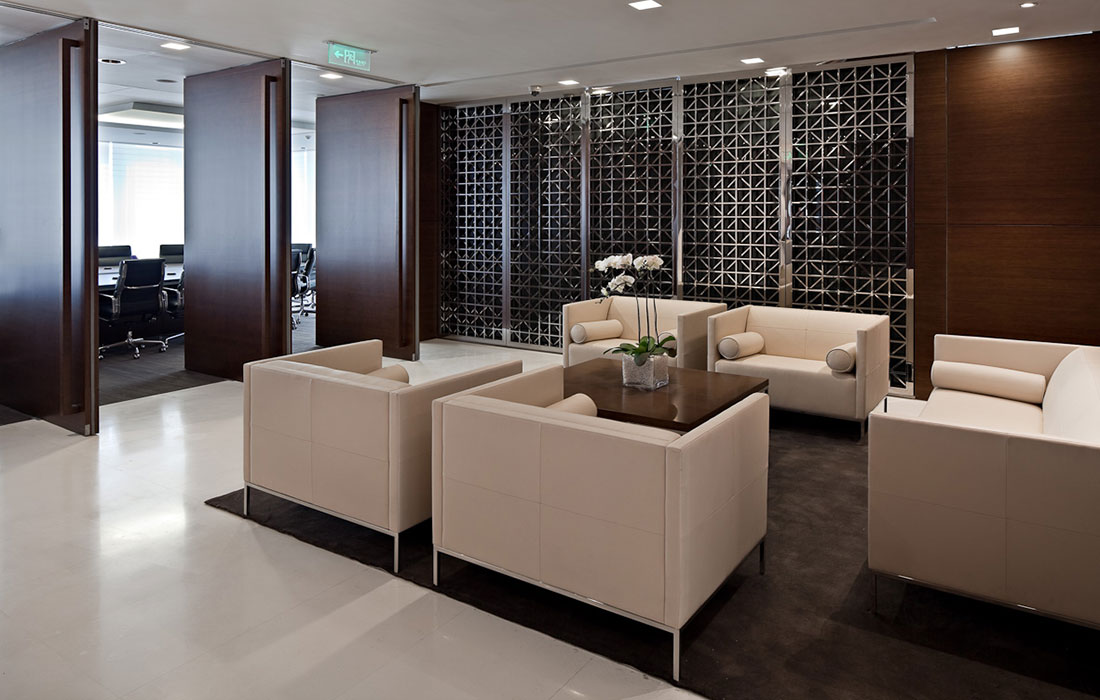 400平米办公室装修设计效果图