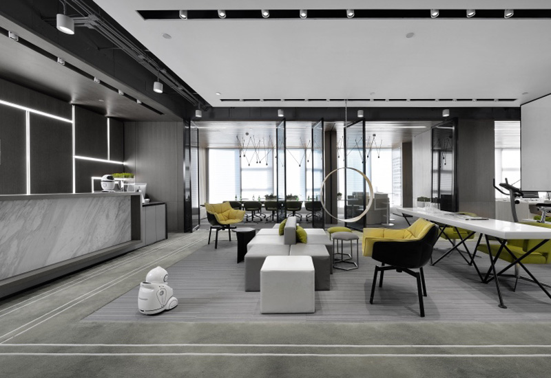 345平米郑州办公室装修效果图