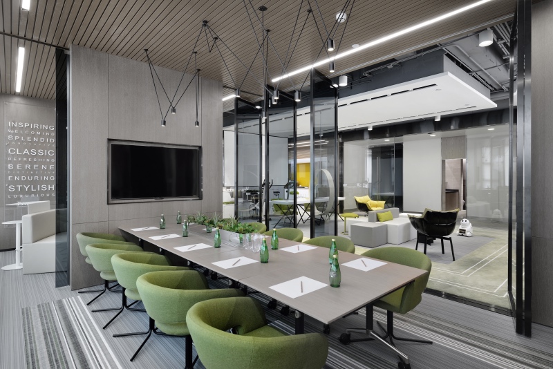 345平米郑州办公室装修效果图